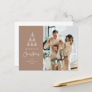 Frohe Weihnachten, Weihnachten, Weihnachten Tree F Postkarte