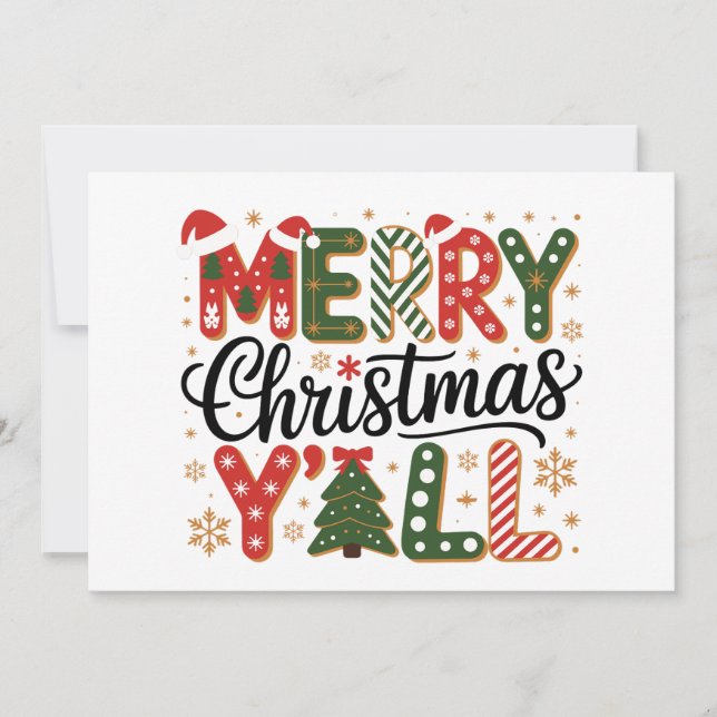 Frohe Weihnachten Weihnachten Weihnachten Weihnach (Vorderseite)