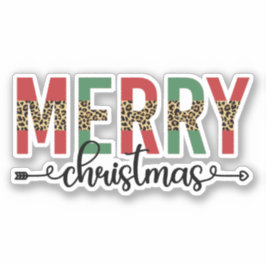 Frohe Weihnachten Weihnachten Weihnachten Weihnach Aufkleber