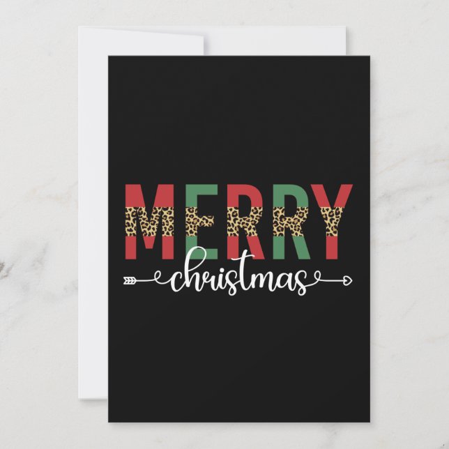 Frohe Weihnachten Weihnachten Weihnachten Weihnach Karte (Vorderseite)