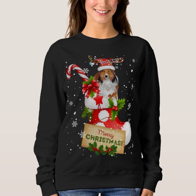 Frohe Weihnachten Weihnachten Weihnachten Weihnach Sweatshirt (Vorderseite)