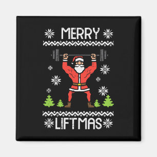 Frohe Weihnachten Weihnachten Weihnachten Workout Magnet