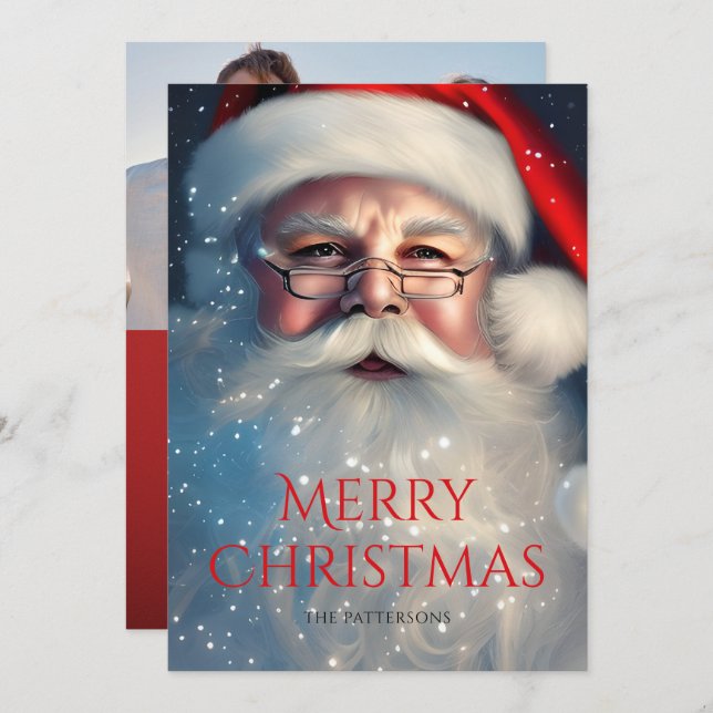 Frohe Weihnachten Weihnachten Weihnachtsfest Winte (Vorne/Hinten)