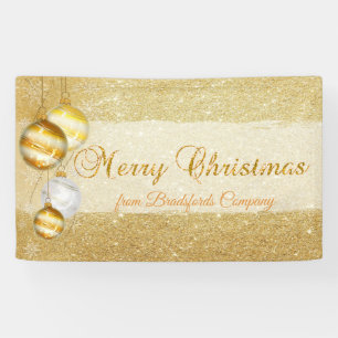 Frohe Weihnachten , Weihnachtsbälle, Glänzend Banner