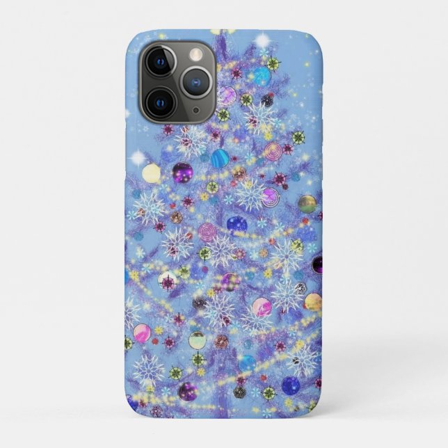 Frohe Weihnachten - Weihnachtsbaum Case-Mate iPhone Hülle (Rückseite)