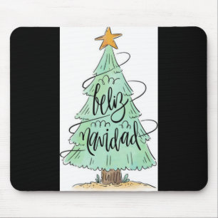 Frohe Weihnachten Weihnachtsbaum T-Shirt Mousepad