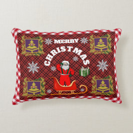 Frohe Weihnachten Weihnachtsdekor Accent Pillow Dekokissen
