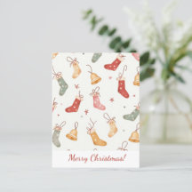 Frohe Weihnachten! Weihnachtskarte.