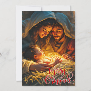 Frohe Weihnachten Weihnachtskrippe