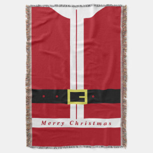 Frohe Weihnachten - Weihnachtsmann Decke