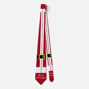 Frohe Weihnachten - Weihnachtsmann - Geschenk für Krawatte