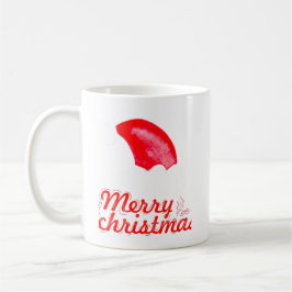 Frohe Weihnachten Weihnachtsmann Red Cap Kaffeetasse