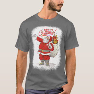 Frohe Weihnachten Weihnachtsmann Winterurlaub Seas T-Shirt