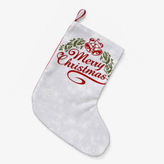 "Frohe Weihnachten" Weihnachtsstrumpf Kleiner Weihnachtsstrumpf