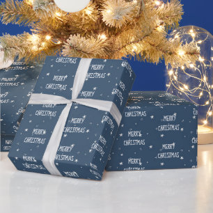 Frohe Weihnachten Weißstars Geschenkpapier