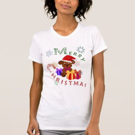 Frohe Weihnachten Welpe Weihnachten Weihnachten Ge T-Shirt
