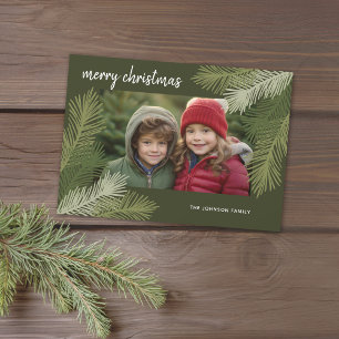 Frohe Weihnachten - Whimsica Branches Modernes Fot