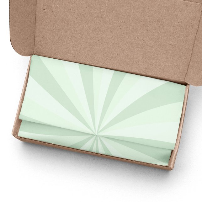 Frohe Weihnachten Whimsical Niedlich Green Wirbel  Seidenpapier (Light green swirly striped tissue paper. )