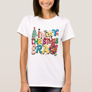 Frohe Weihnachten Winter Snowflake Weihnachten T-Shirt