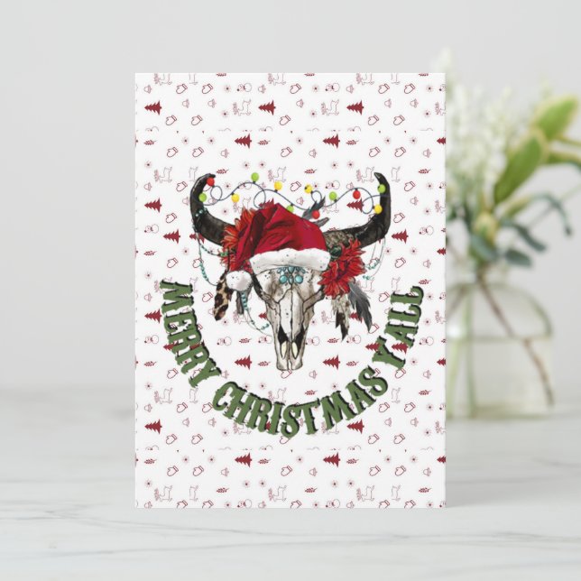 Frohe Weihnachten Y'all (Stehend Vorderseite)