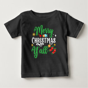 Frohe Weihnachten Y'all-85918 Baby T-shirt