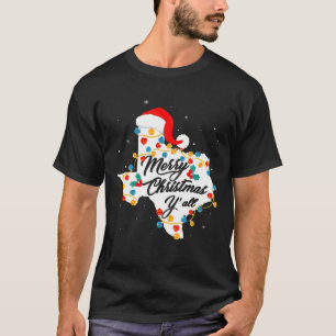 Frohe Weihnachten Y'all Christmas Party Merry Chri T-Shirt