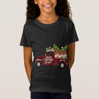 Frohe Weihnachten Y'all Retro Gnomes Red Truck Süd