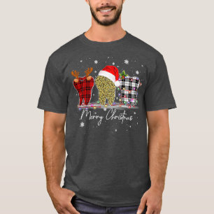 Frohe Weihnachten Zahnarzt Weihnachtsmannmütze 2 T-Shirt