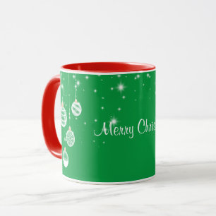 Frohe Weihnachten, Zierdesign, Tasse