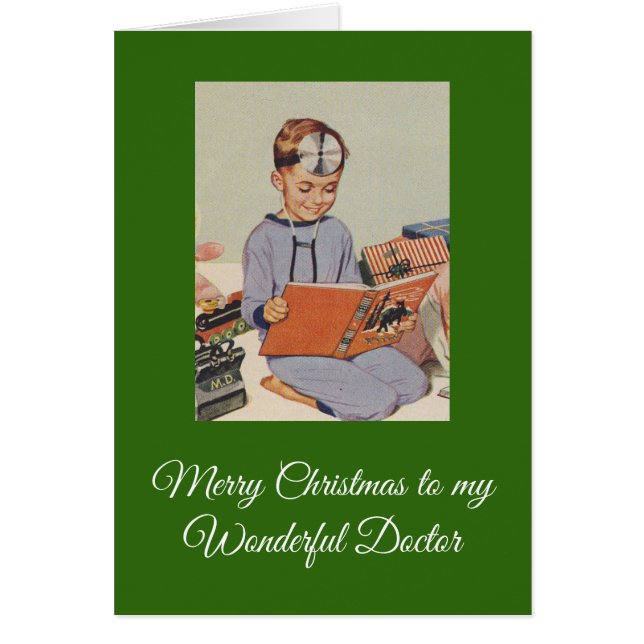Frohe Weihnachten zu meinem wunderbaren Doktor (Vorne)