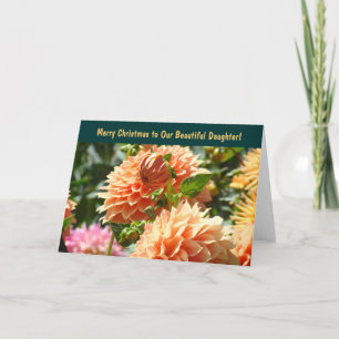 Frohe Weihnachten zu unserer schönen Tochter! Kart