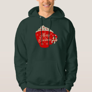 Frohe Weihnachten Zuckerguss Schneeflocken Sprinkl Hoodie