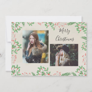 Frohe Weihnachten Zwei Foto