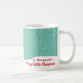 Frohe WeihnachtenSnowy Sankt Tasse