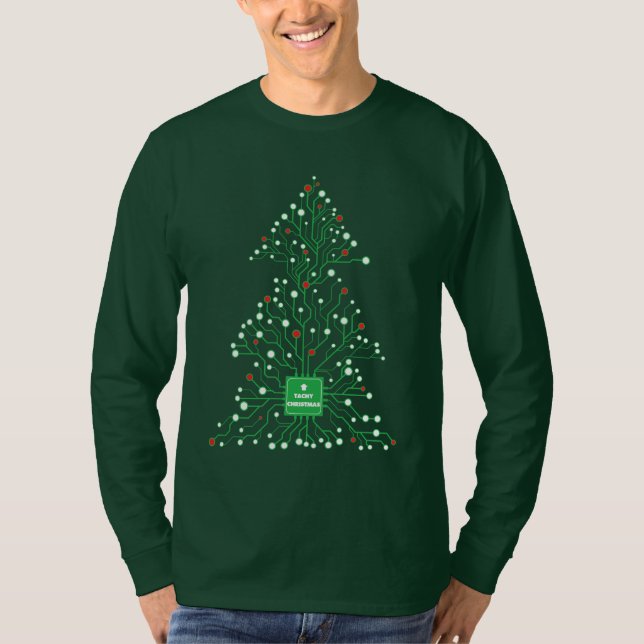 Frohe Weihnachts AI Generator T-Shirt (Vorderseite)