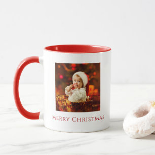 Frohe Weihnachts Baby Foto Weihnachtsmannmütze Fes Tasse
