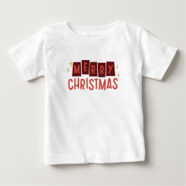 Frohe Weihnachts-Baby/Kleinkind-Shirt Baby T-shirt