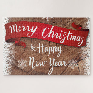 Frohe Weihnachts-Ball-Puzzle Puzzle