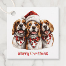 Frohe Weihnachts-Beagle-Hunde