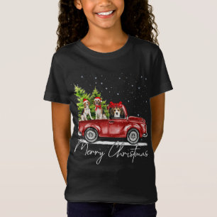 Frohe Weihnachts-Beagle Lover Santa Light Rentier T-Shirt