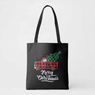 Frohe Weihnachts Buffalo Karierten Weihnachtsbaum