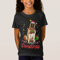 Frohe Weihnachts Bullmastiff Weihnachtsmannmütze T