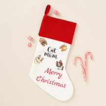 Frohe Weihnachts Cat Mama