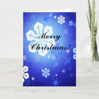 Frohe Weihnachts-Cheat-Karte Feiertagskarte