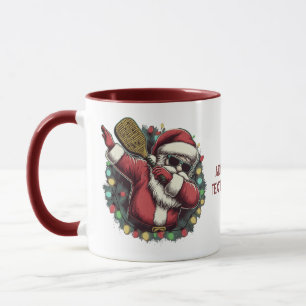 Frohe Weihnachts Dabbing Santa Pickleable Geschenk Tasse