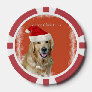 Frohe Weihnachts Doggy Poker Chips