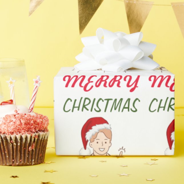 Frohe Weihnachts-Doktor-Wertschätzung Holiday Desi Geschenkpapier (Geburtstagsparty)