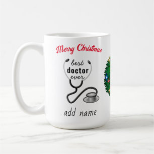 Frohe Weihnachts-Doktor-Wertschätzung Holiday Desi Kaffeetasse