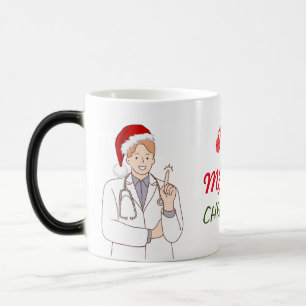 Frohe Weihnachts-Doktor-Wertschätzung Holiday Desi Verwandlungstasse