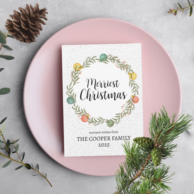 Frohe Weihnachts-Feiertagskarte Feiertagskarte (Von Creator hochgeladen)